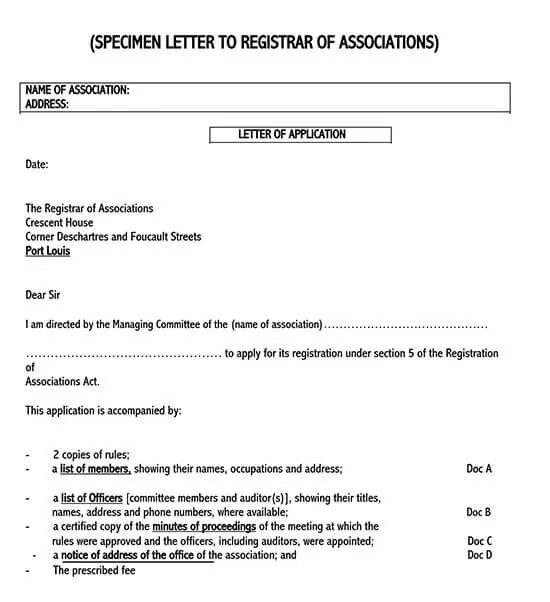 Sample Letter To Apply For A Job from www.doctemplates.net