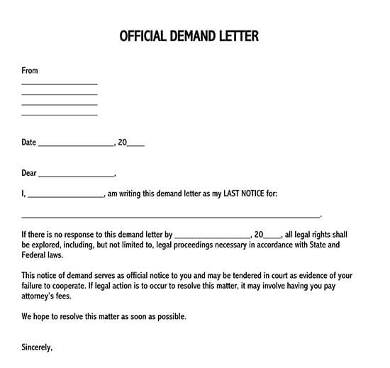 strong demand letter for payment 01