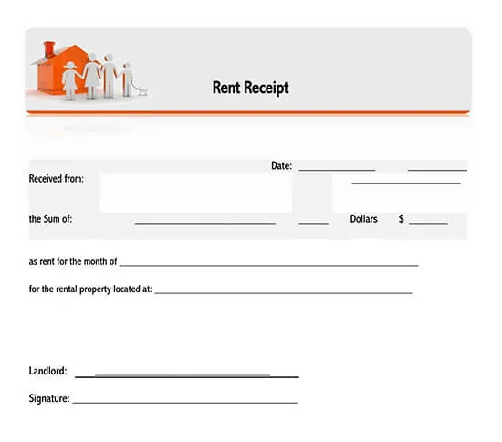 how to fill a rent receipt 26 free rent receipt templates