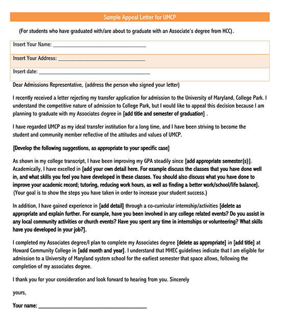 sample appeal letter to government 01