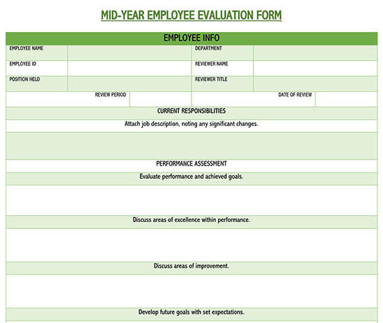 employee evaluation form pdf free