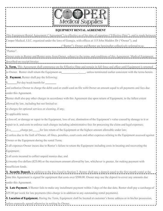 simple rental agreement templateword 02
