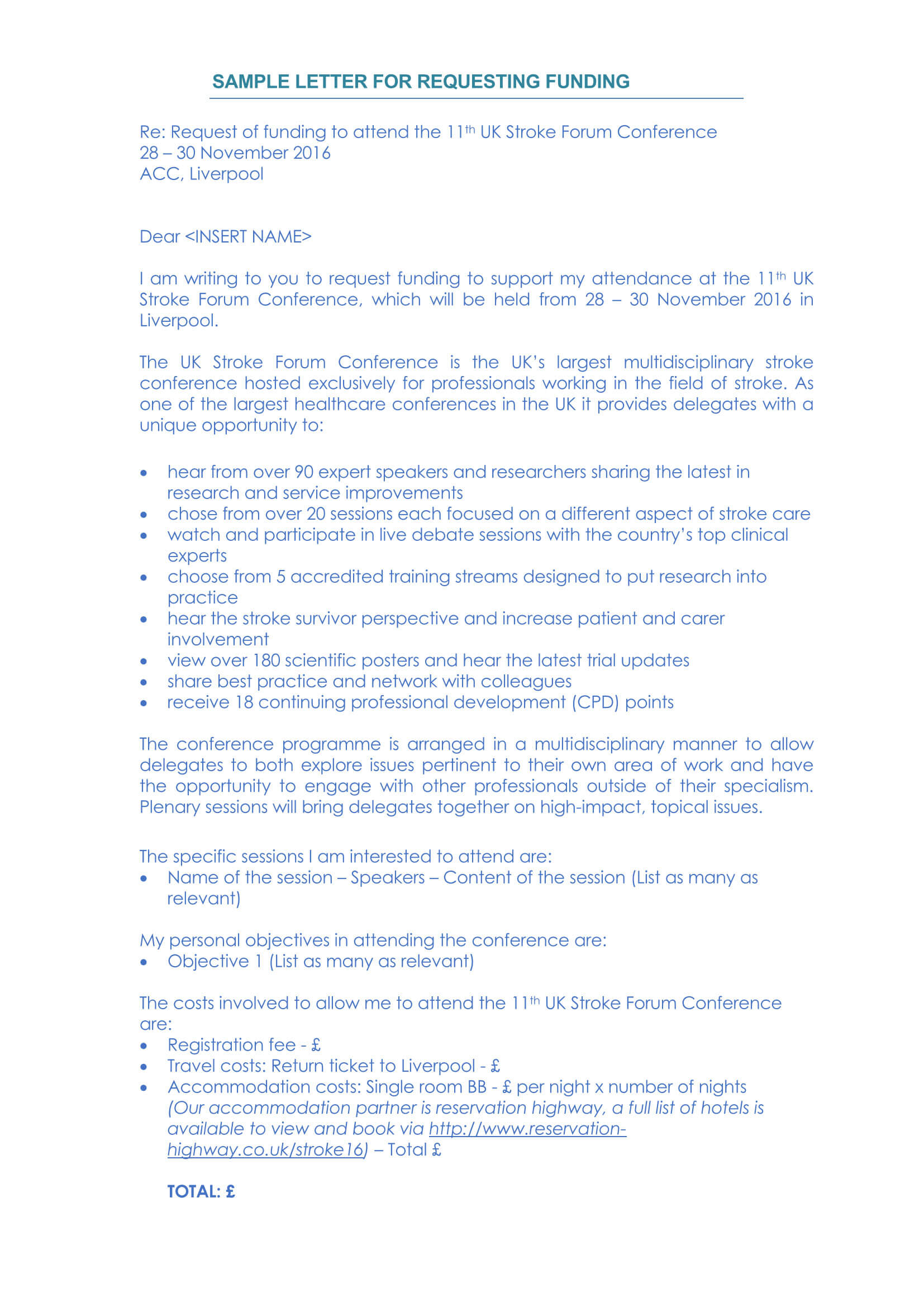 8 Free Effective Grant Request Letter Templates