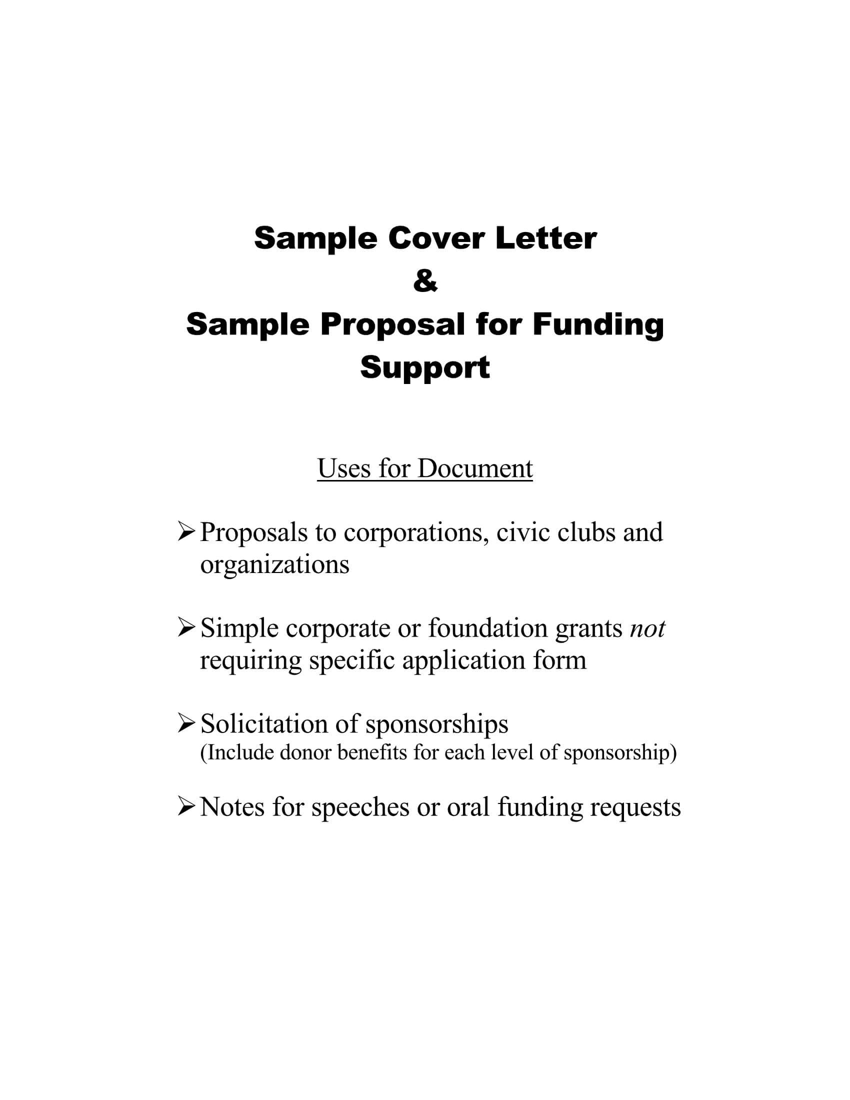 grant application letter of support