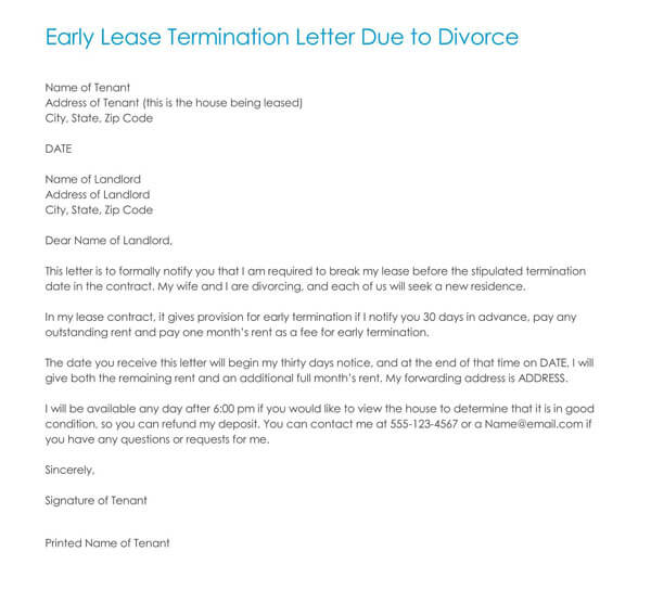 Early-Lease-Termination-Letter-Due-to-Divorce