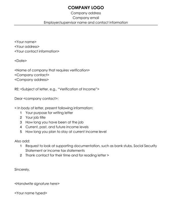 Income Verification Request Letter 14 Income-Verification-Request-Letter-14