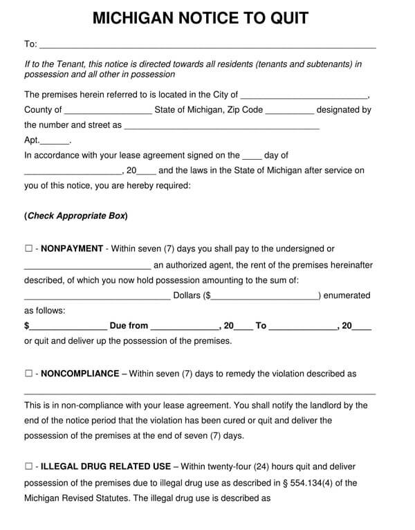 Michigan-Eviction-Notice-to-Quit-Form_
