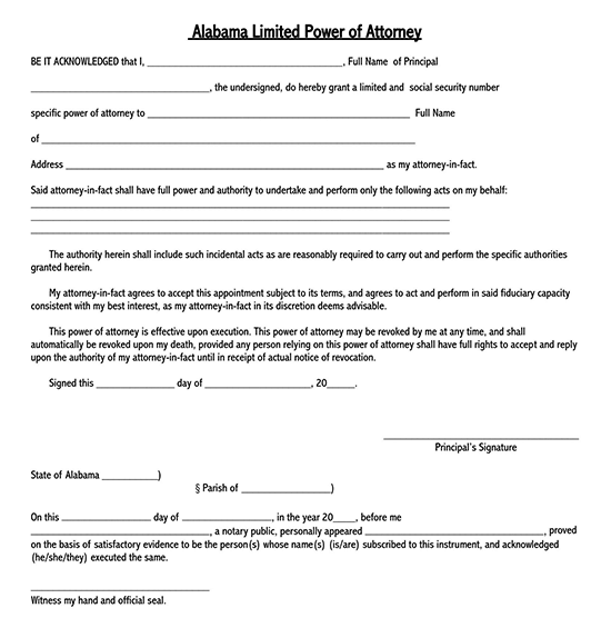  general power of attorney form pdf