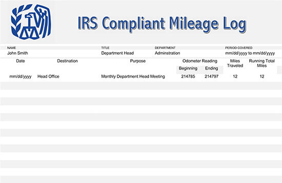 printable mileage reimbursement form pdf