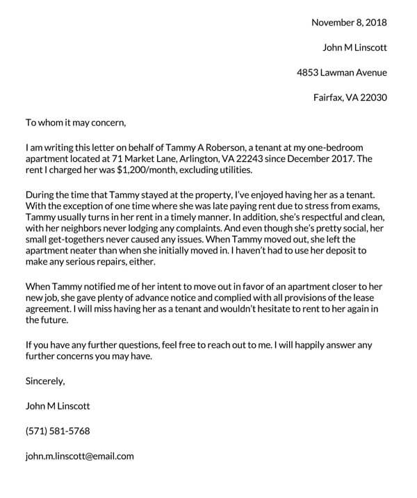 new landlord introduction letter