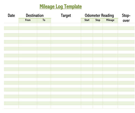 mileage reimbursement form workers' compensation 01