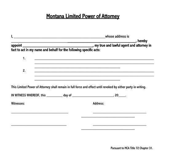 specific power of attorney form 03