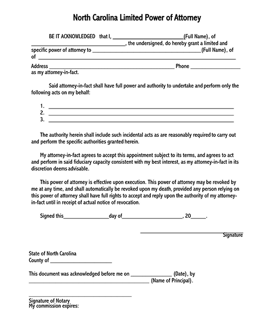 specific power of attorney form 04