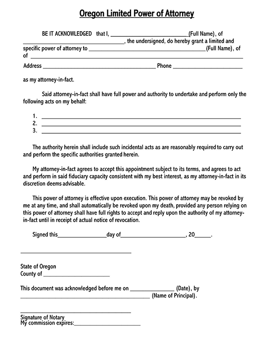 general power of attorney form pdf 05