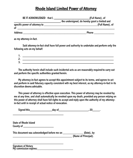 special power of attorney form download free 05