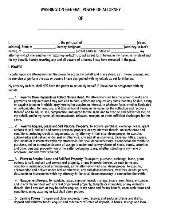 power of attorney form texas 05
