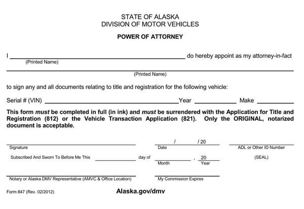 Alaska-Vehicle-Power-of-Attorney-Form_