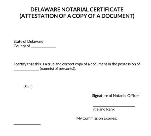 Delaware-Notarial-Certificate-Attestation-of-a-Copy-of-a-Document_