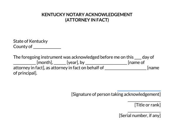 Kentucky-Attorney-Notary-Acknowledgement-Form_