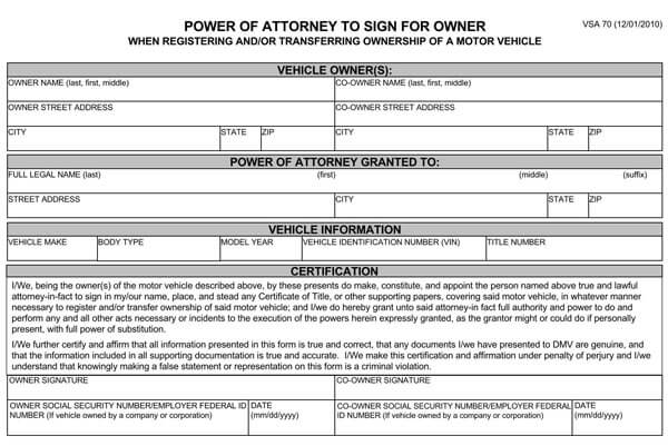 Virginia-Vehicle-Power-of-Attorney-Form_