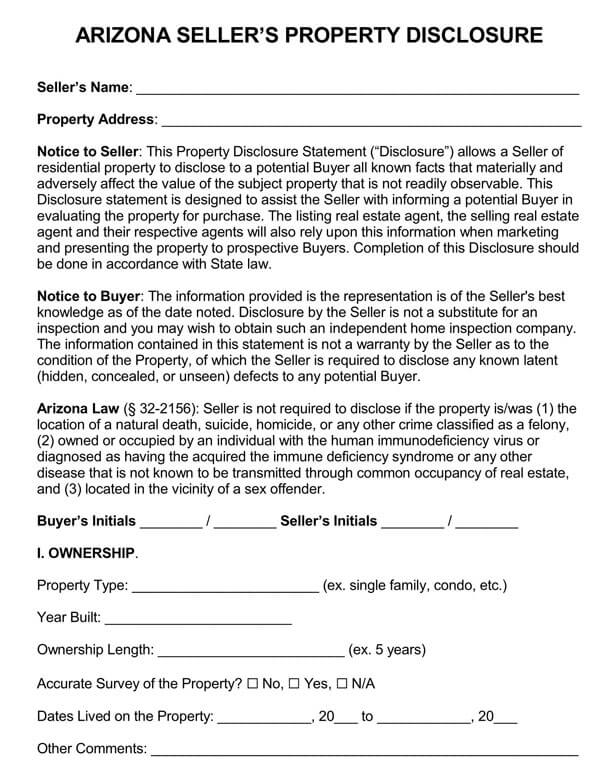 Arizona-Seller-Property-Disclosure-Statement_