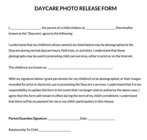 Daycare-Photo-Child-Release-Form_