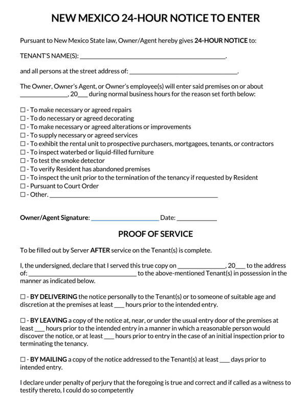 New-Mexico-Landlord-Notice-to-Enter