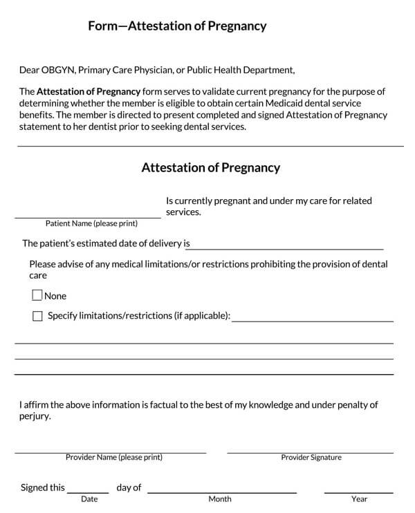 16-free-pregnancy-verification-forms-word-pdf