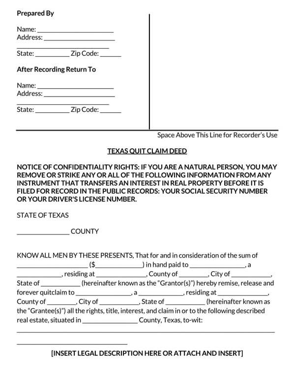 Texas-Quit-Claim-Deed-Form