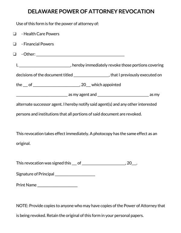 Delaware-Power-of-Attorney-Revocation-Form