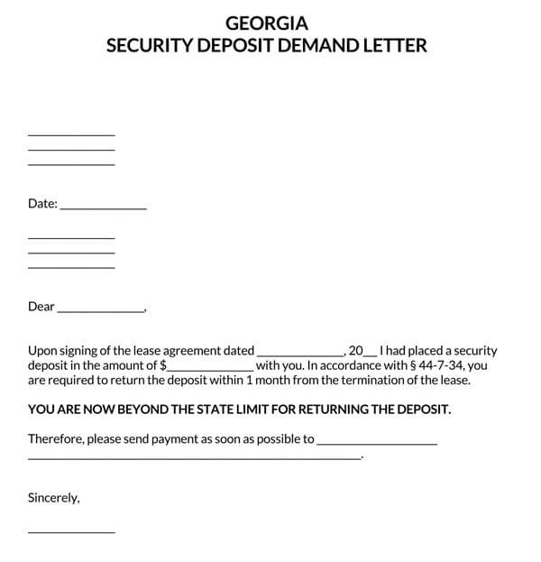 Georgia-Security-Deposit-Demand-Letter
