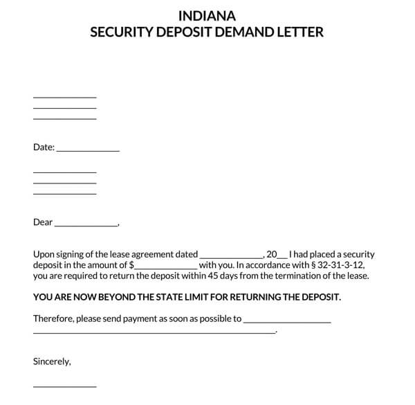 Indiana-Security-Deposit-Demand-Letter