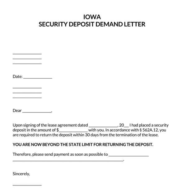 Iowa-Security-Deposit-Demand-Letter