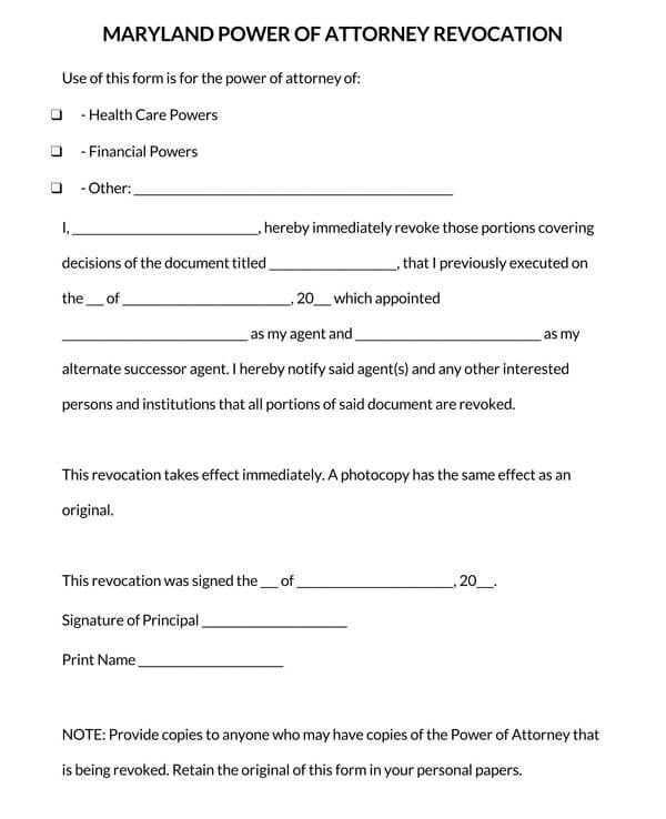 Maryland-Power-of-Attorney-Revocation-Form