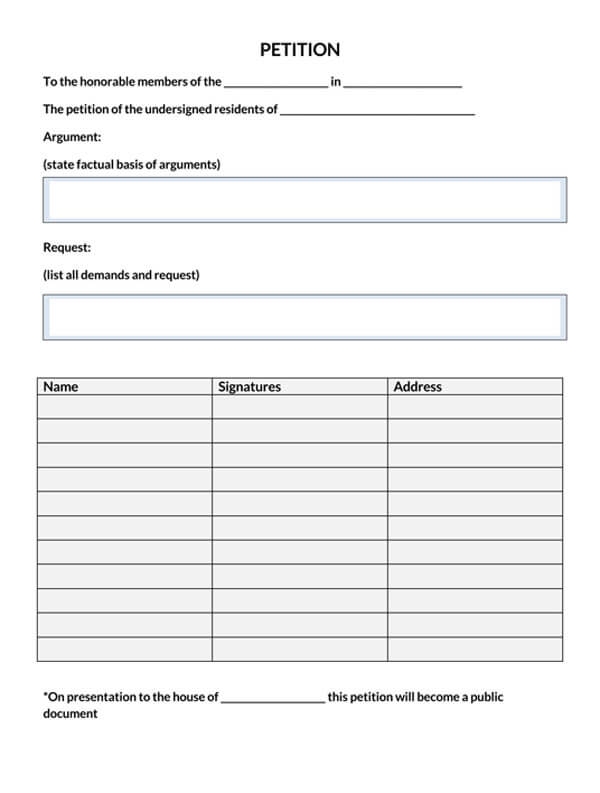 Petition-Template-11