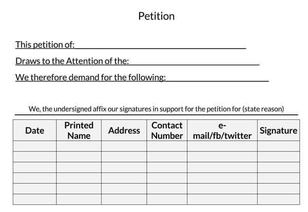 Petition-Template-14