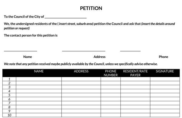 Petition-Template-15