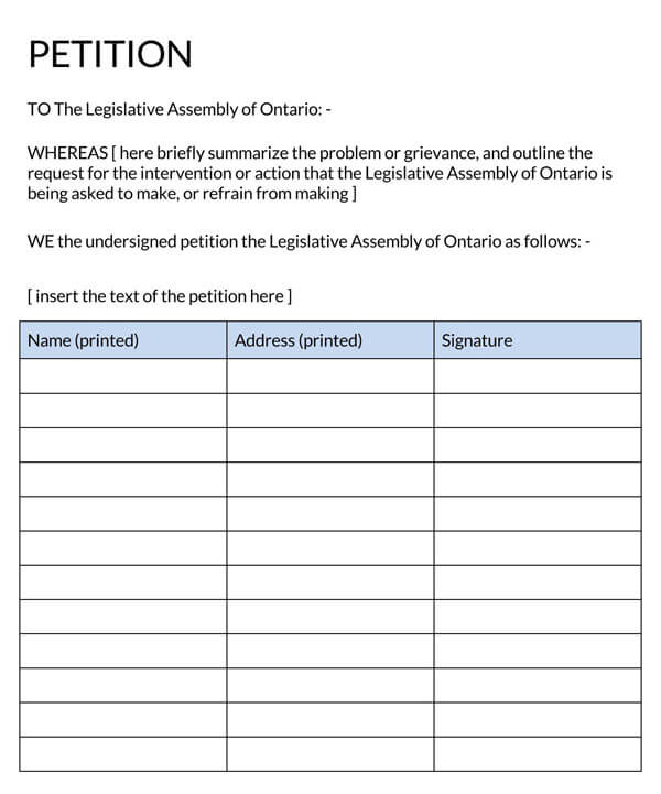 Petition-Template-17