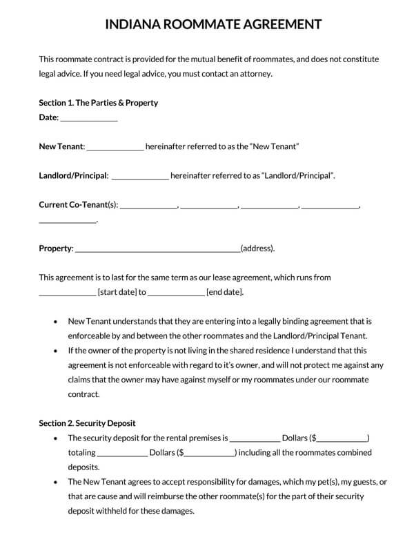 Indiana-Roommate-Agreement-Form_