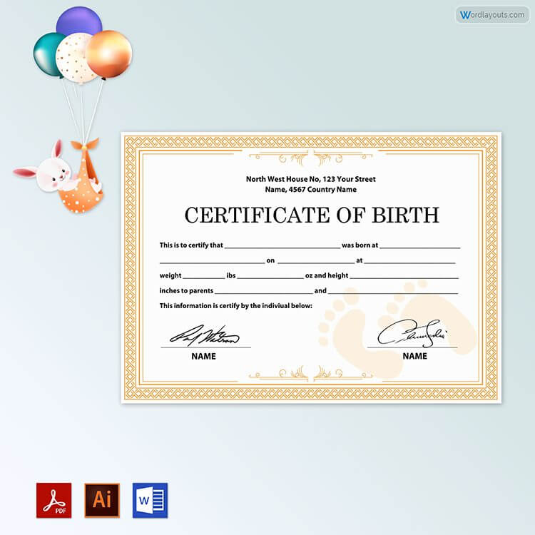 Free Printable Birth Certificate
