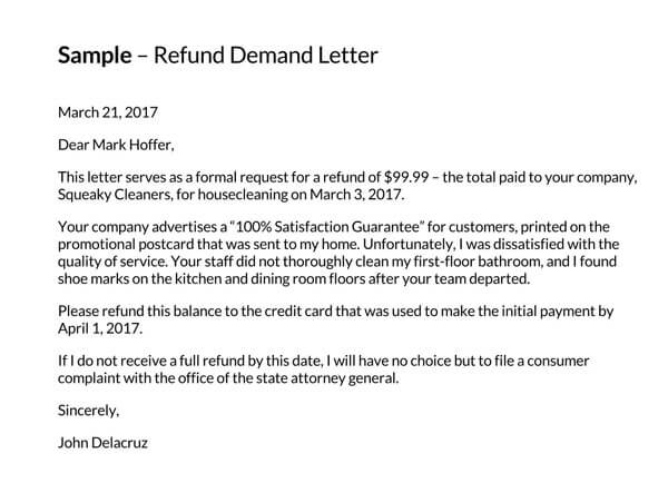 letter-of-request-refund