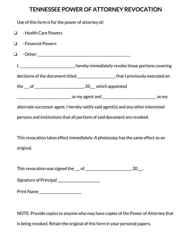 Tennessee-Power-of-Attorney-Revocation-Form