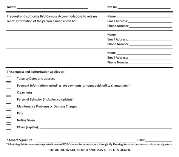  landlord monthly rent confirmation form 6