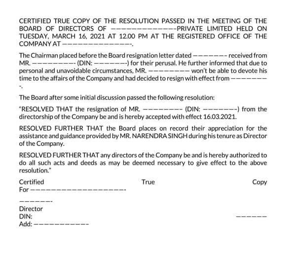 Board-Resolution-Resignation