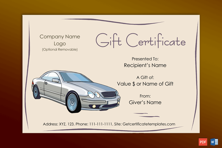 Autos-Gift-Certificate-Template