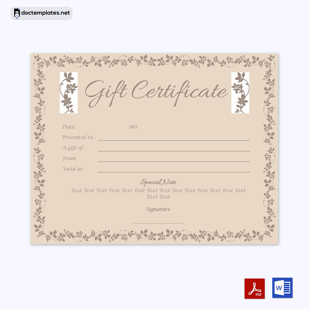Choco-Gift-Certificate