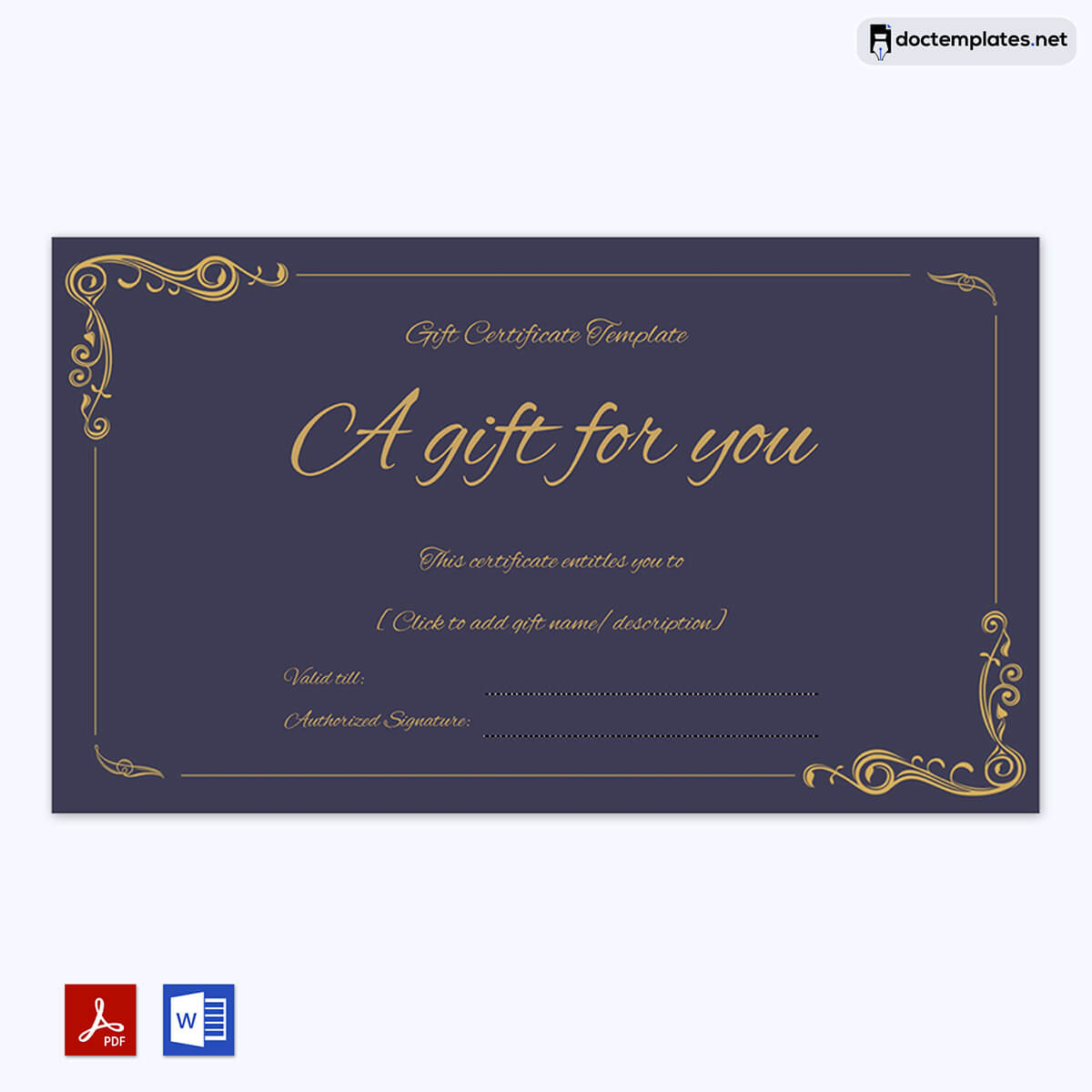 Free Download Christmas Gift Certificate