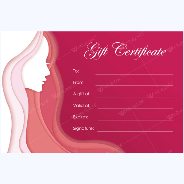 Free Spa Gift Certificate