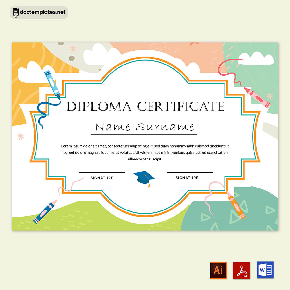  kindergarten graduation certificate pdf 01