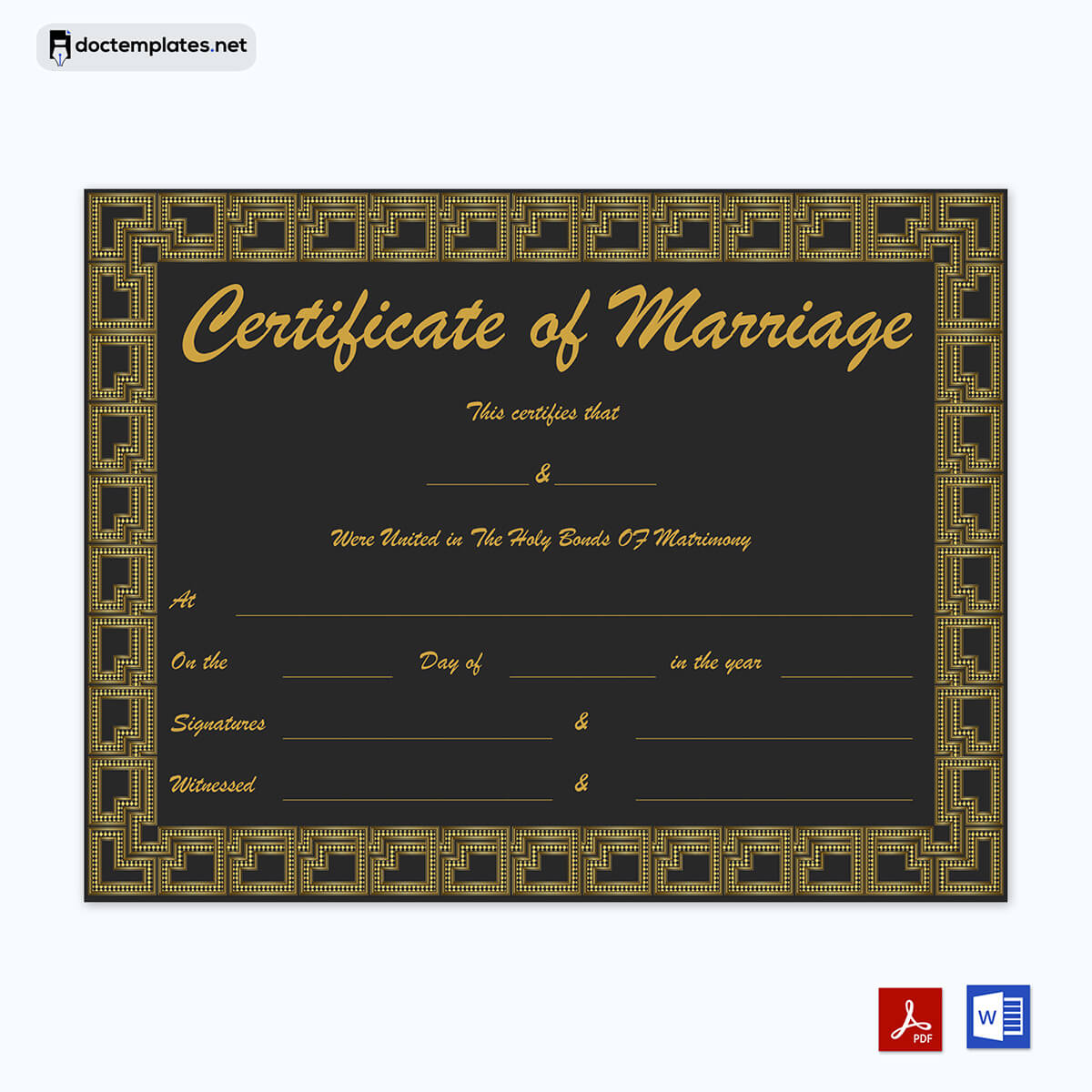  free fake marriage certificate maker 02